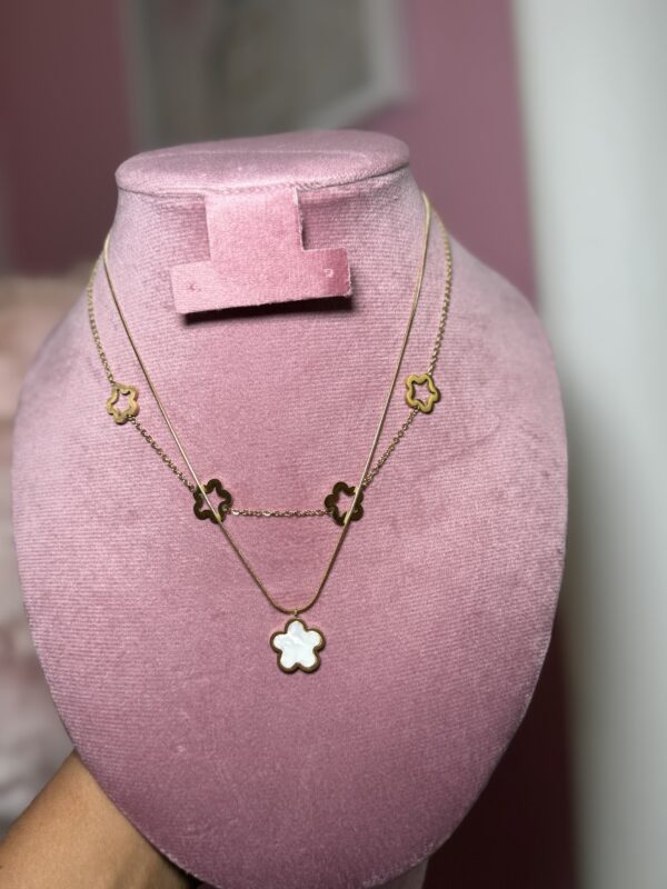 Five  Clover Necklace