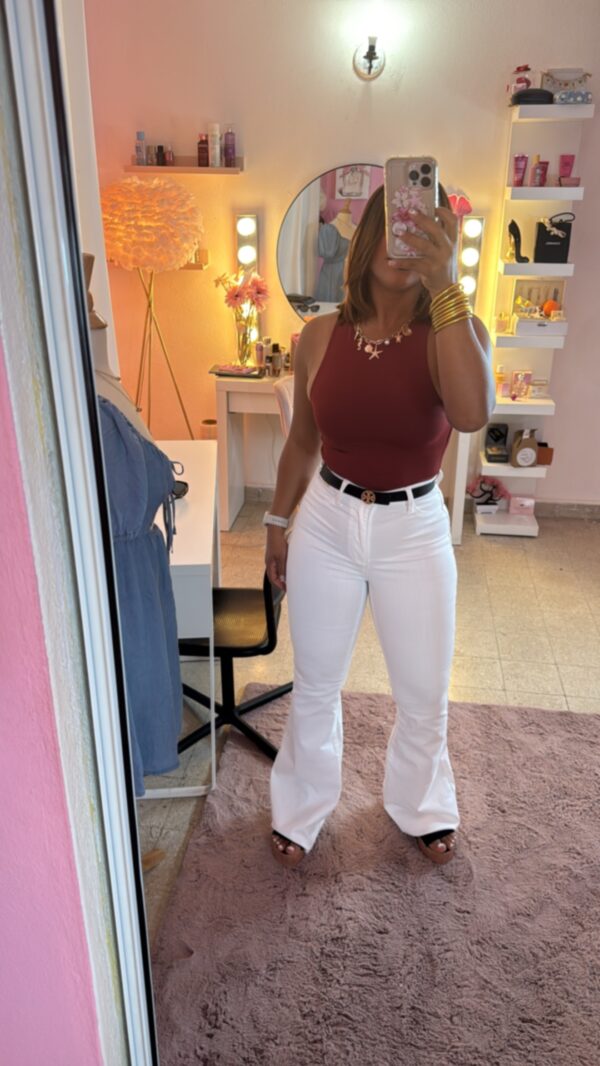 Slim Flare Smooth and Stretchy Jeans