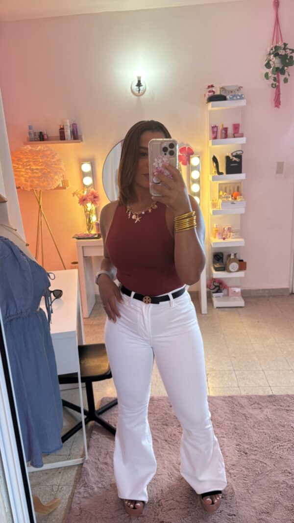 Slim Flare Smooth and Stretchy Jeans