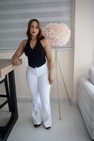 Slim Flare Smooth and Stretchy Jeans