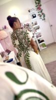 Verde & Cream Muse Jumpsuit