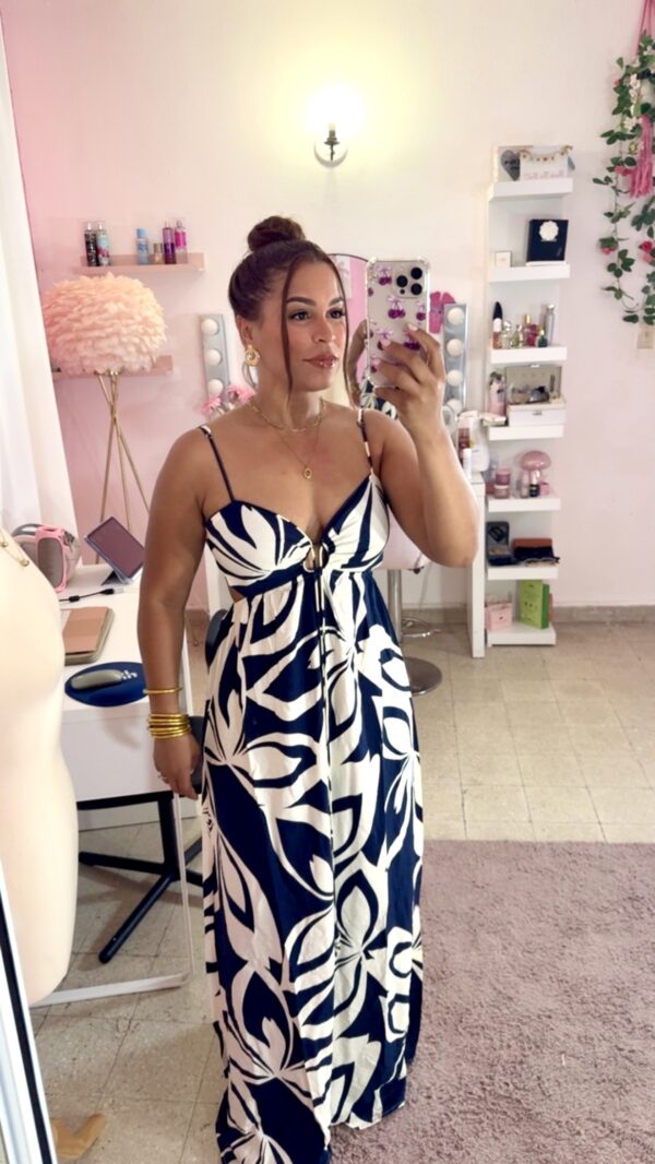 Navy Muse Maxi Dress