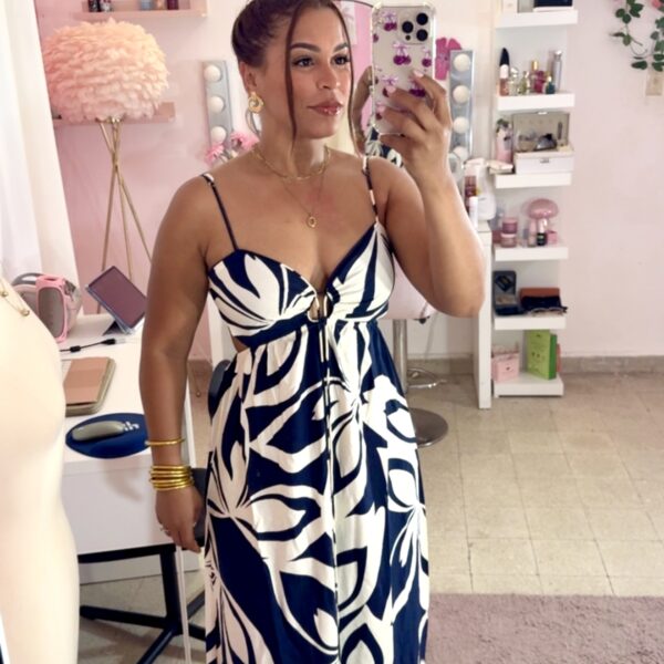 Navy Muse Maxi Dress