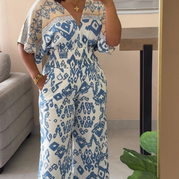 Santorini Breeze Jumpsuit