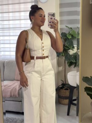 Timeless Ivory Jumpsuit
