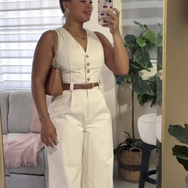 Timeless Ivory Jumpsuit