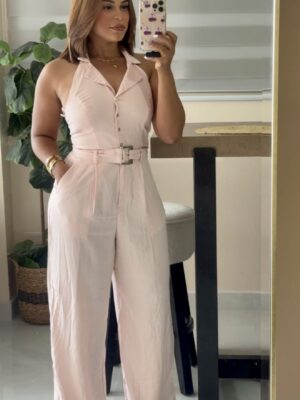 Classy Pink Jumpsuit