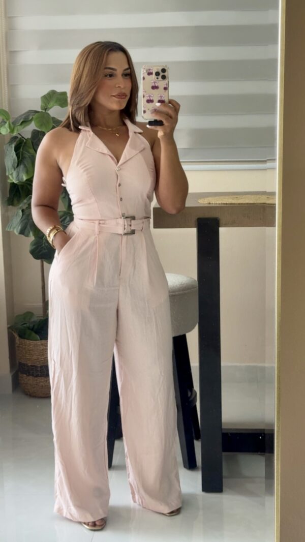 Classy Pink Jumpsuit