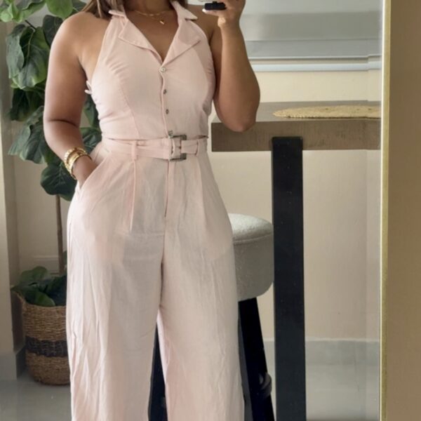 Classy Pink Jumpsuit