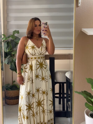 Palm Paradise Maxi Dress