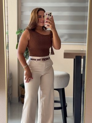 Ivory Luxe Pants