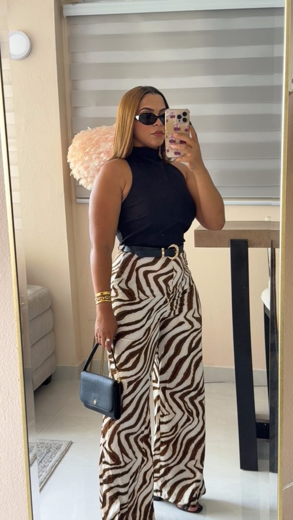 Zebra Luxe Jumpsuit