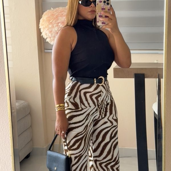 Zebra Luxe Jumpsuit