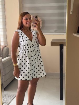 Polka Chic Romper