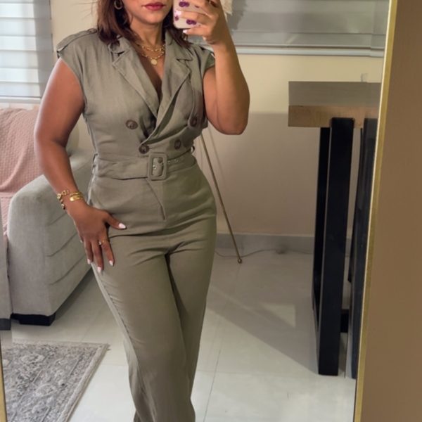 Olive Muse Jumpsuit