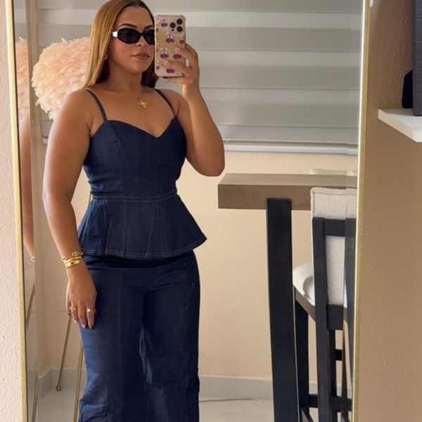 Denim Elegance Jumpsuit