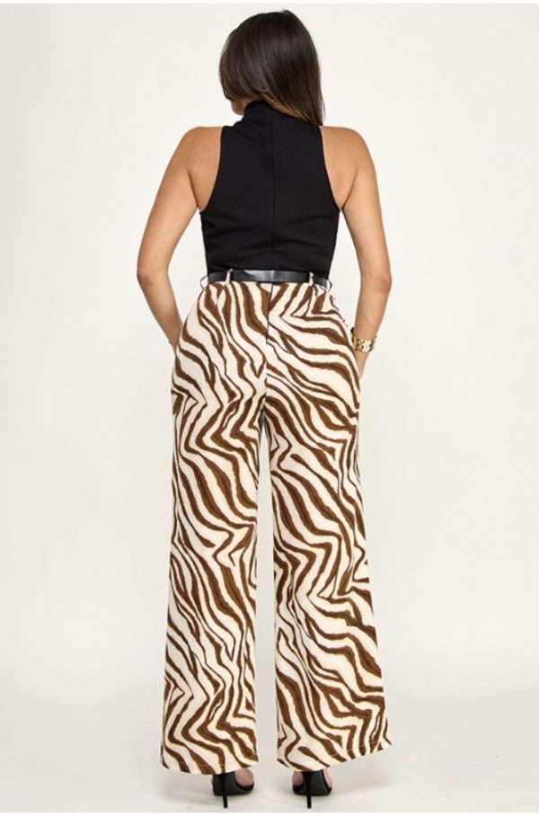 Zebra Luxe Jumpsuit
