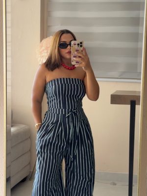 Navy Muse Jumpsuit