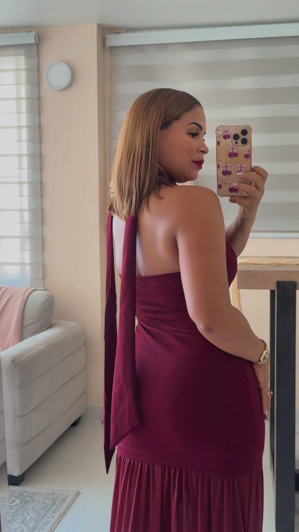 Wine Affair Maxi Dress